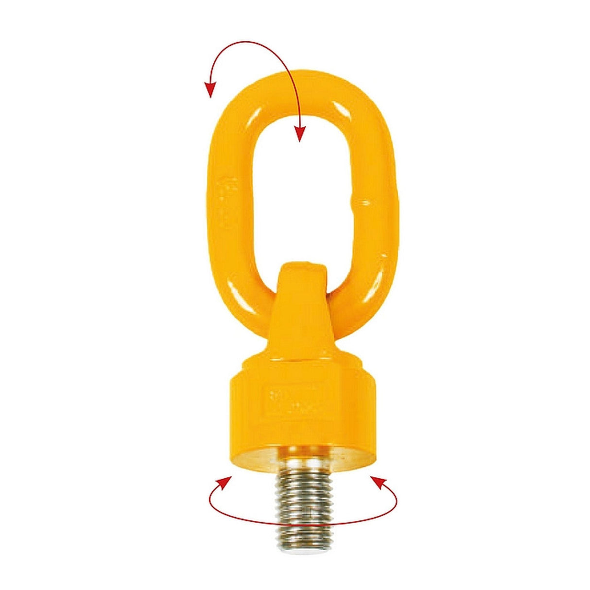 Punkt mocujący obrotowy z uchem i długim gwintem