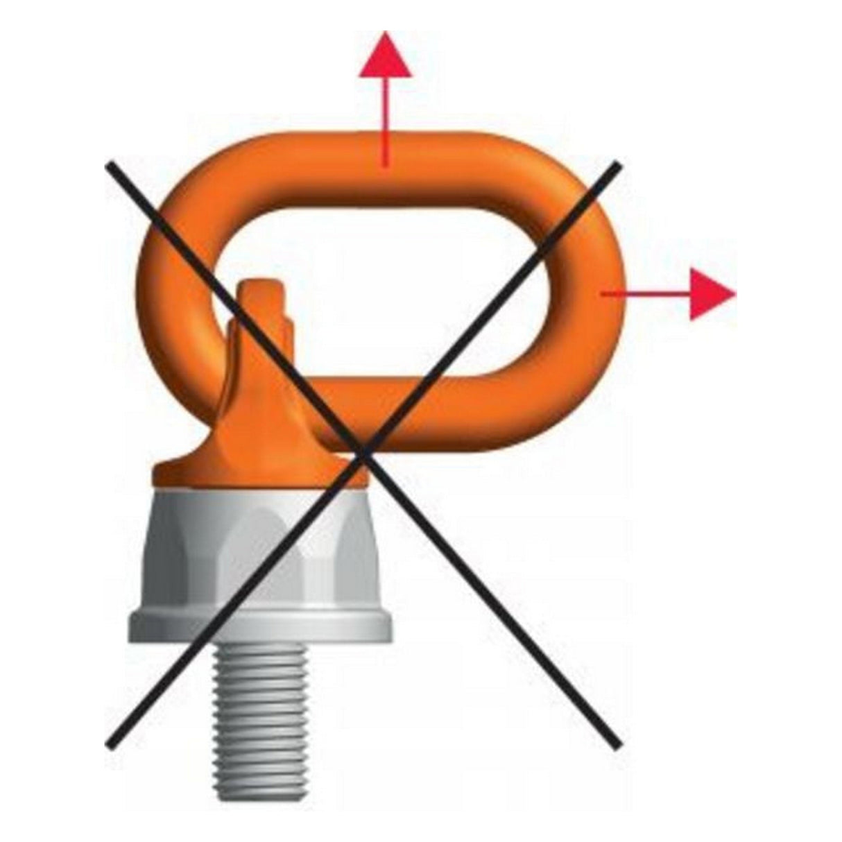 Punkt mocujący obrotowo uchylny wkręcany - PLDW - Pewag Winner Profilift
