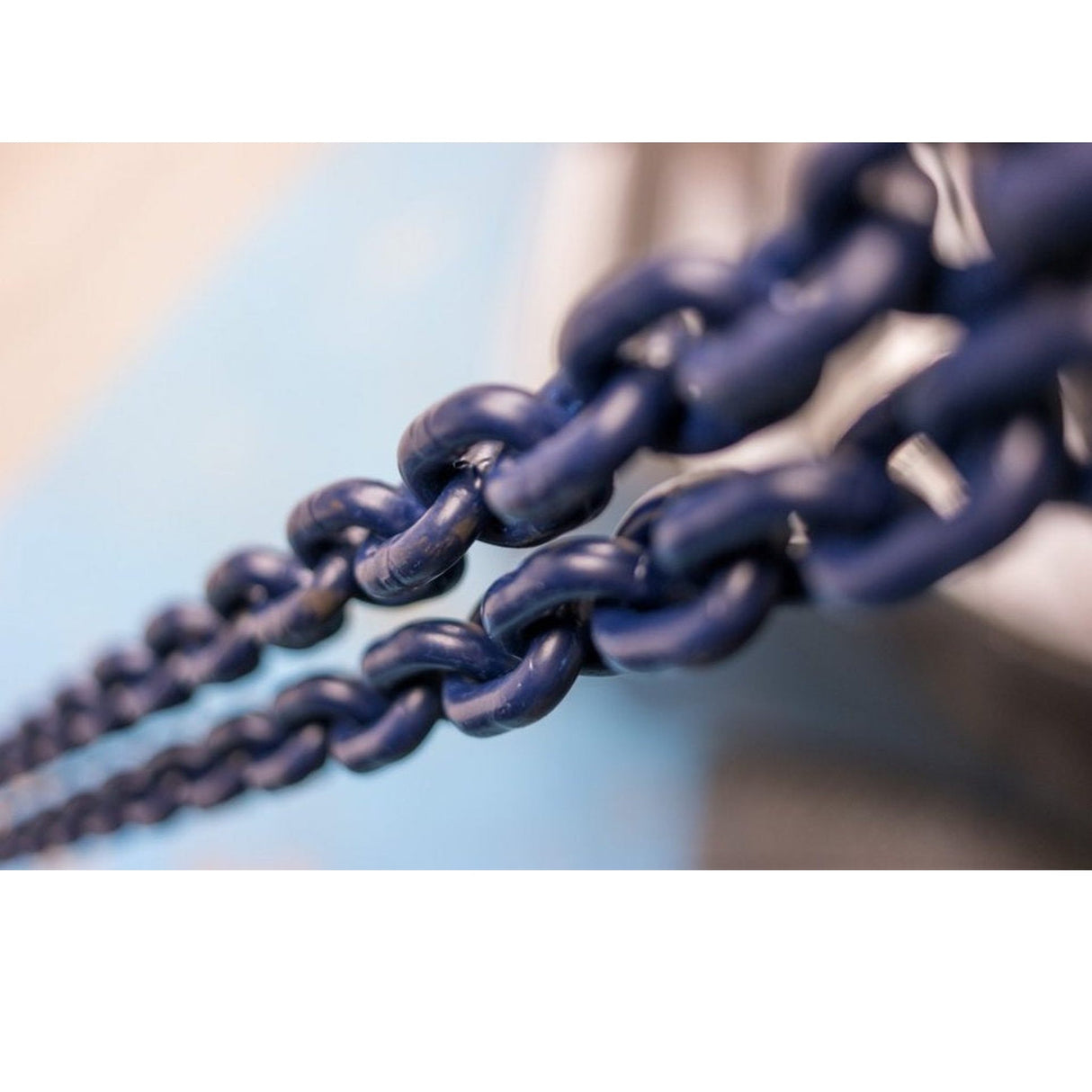 Łańcuch do podnoszenia o wysokiej wytrzymałości, klasa 10, niebieski, CHAIN FACTORY ČESKÁ VES