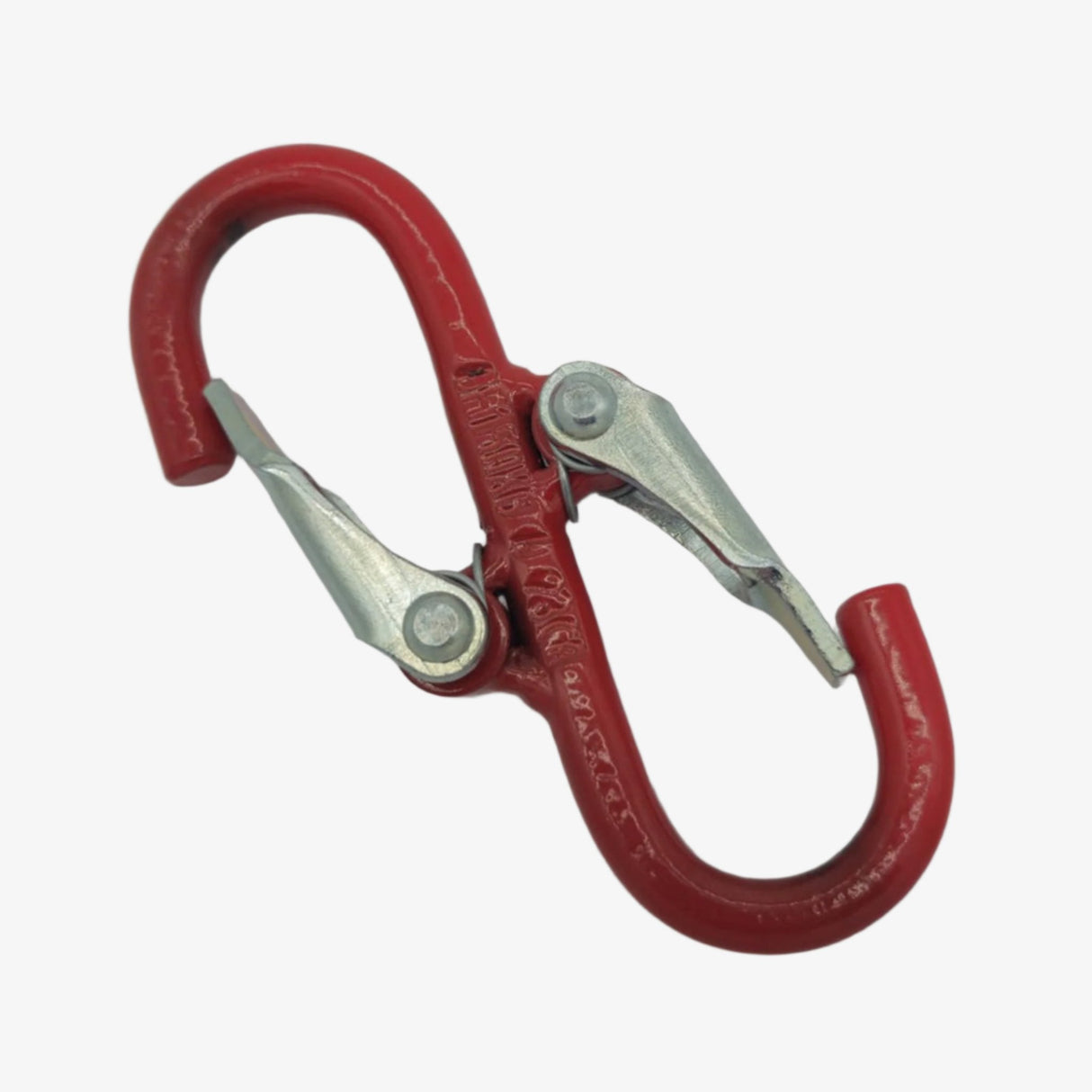 S-Hak otwarty poszerzony z zabezpieczeniem klasa 8, typ-173, czerwony