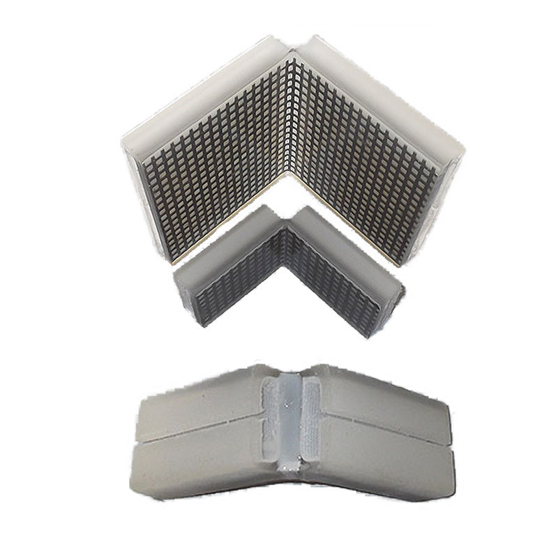 PU - osłona kątowa poliuretanowa, typ KWL, bez magnesu, podzielona