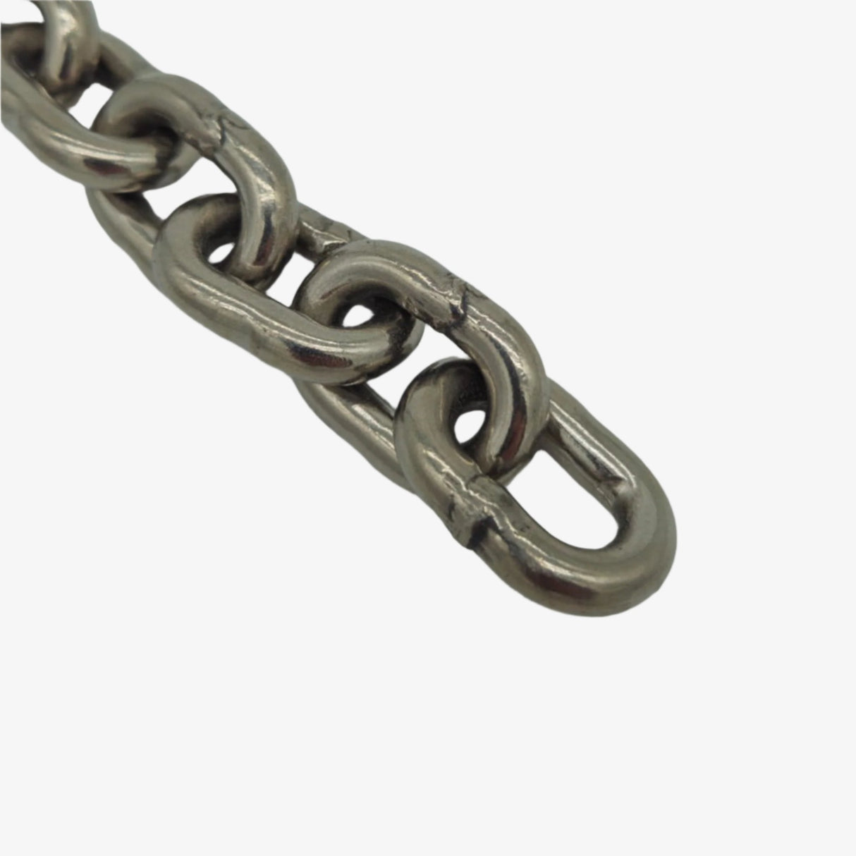 Łańcuch nierdzewny DIN 766, krótkie ogniwa, kalibrowane AISI 316/L, T5