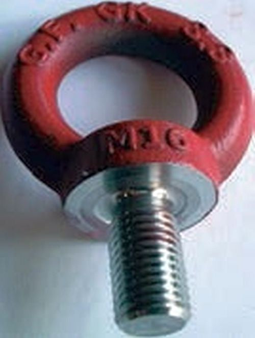 Śruba z uchem o wysokiej wytrzymałości, klasa 8, typ-450, podobny DIN 580, czerwona