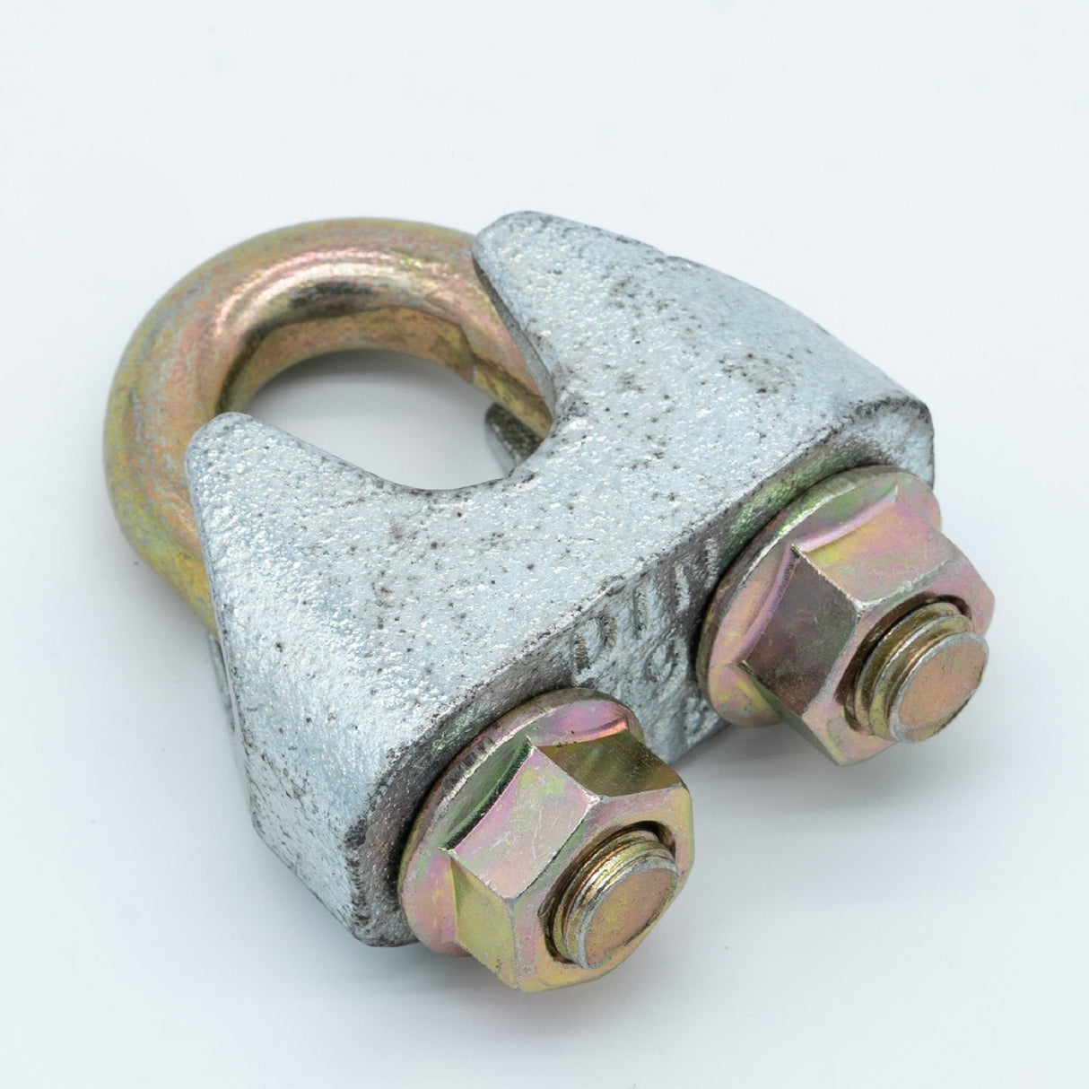 Zacisk linowy kabłąkowy EN 13411-5, ocynk (dawn. DIN 1142)