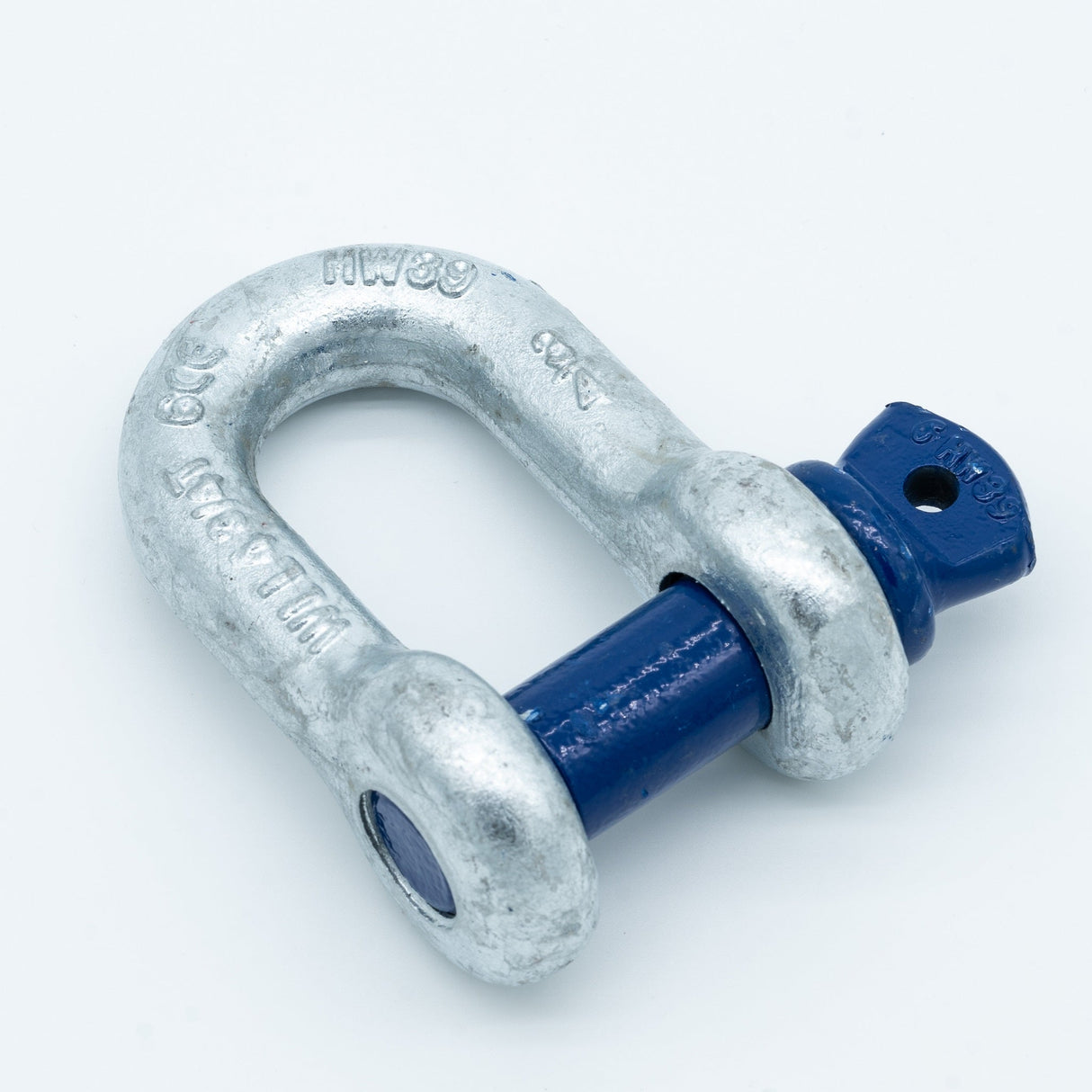 Szekla prosta (D) wysokiej wytrzymałości HA1 z bolcem oczkowym, ocynk