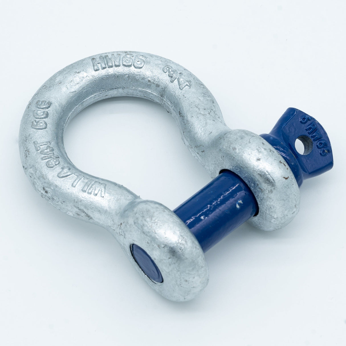Szekla forma omega wysokiej wytrzymałości HA2 z bolcem oczkowym, ocynk