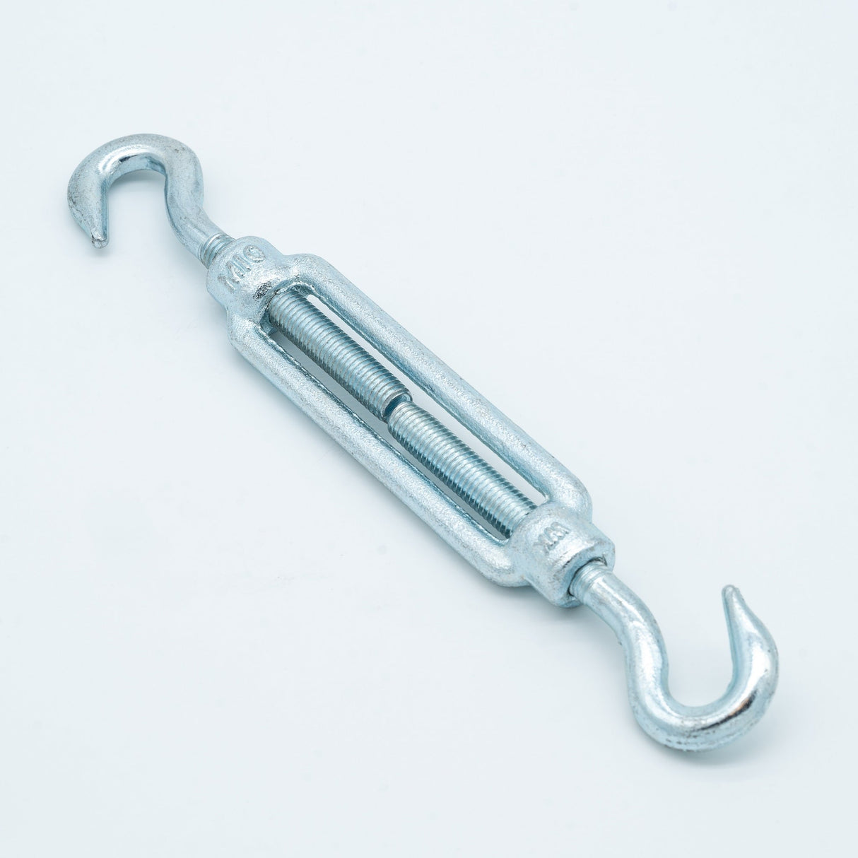 Ściągacz śrubowy / śruba rzymska H-H (Hak-Hak), DIN 1480, ocynk, stal S235JR