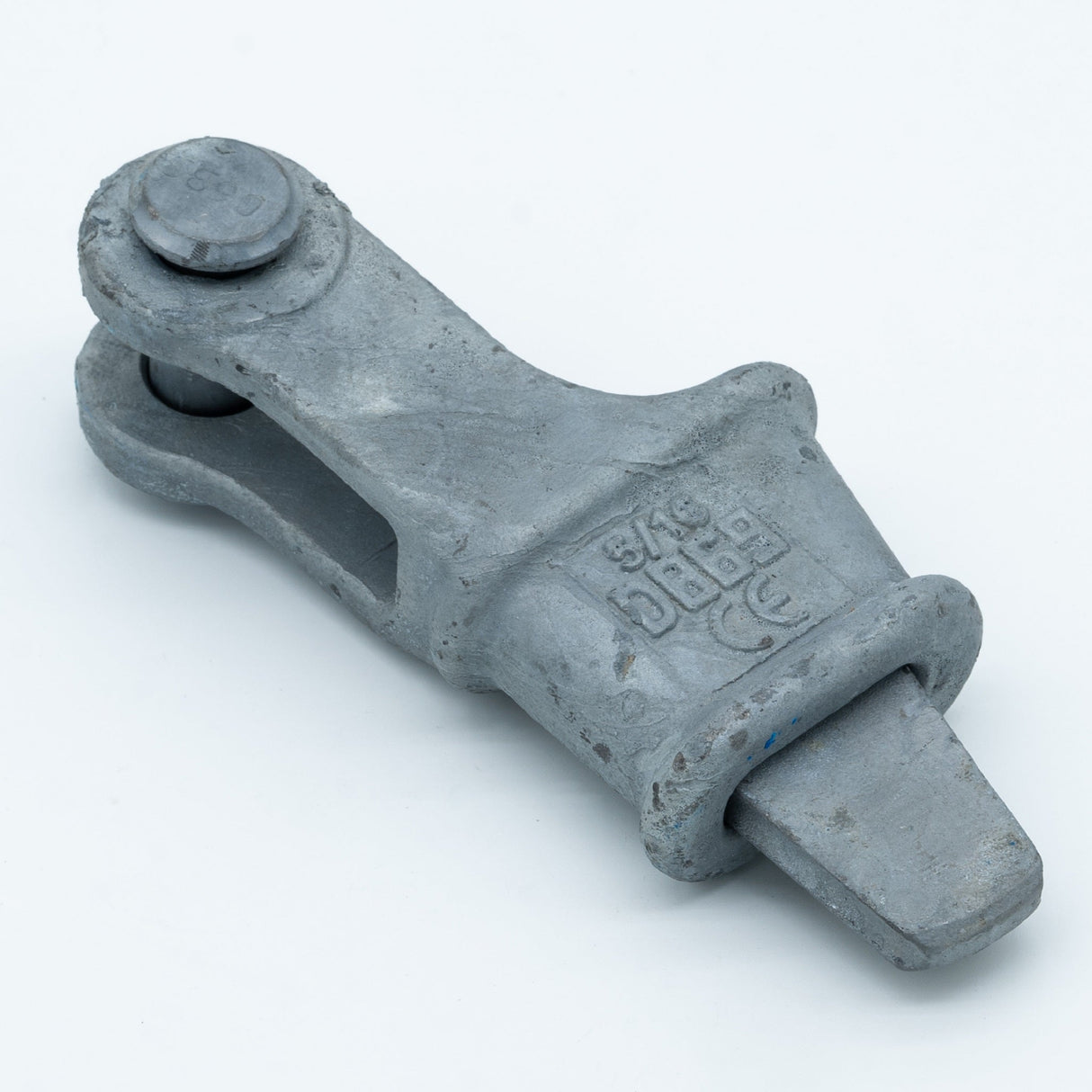 OWS P - Końcówka do lin klinowa malowana, z nakrętką i zawleczką