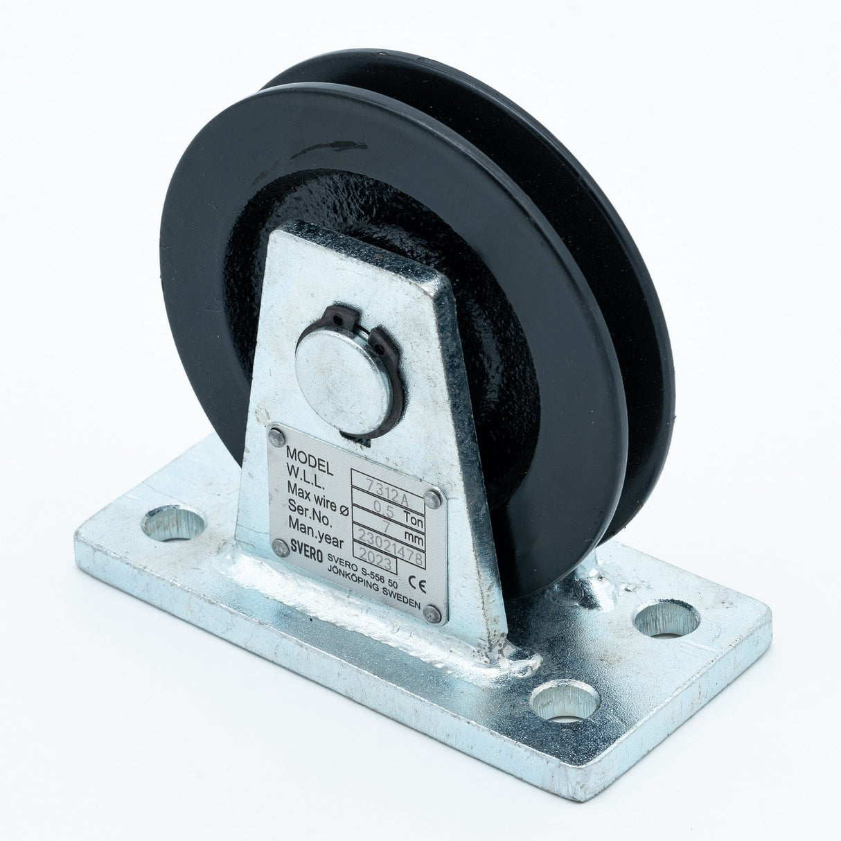 Zblocze do lin przykręcane typ 73, ocynkowane, nośność 500-5000kg
