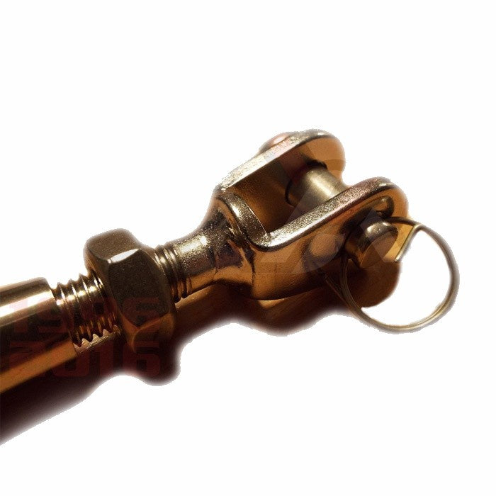 Ściągacz widełkowy nierdzewny / Śruba rzymska AISI, 316 (A4)