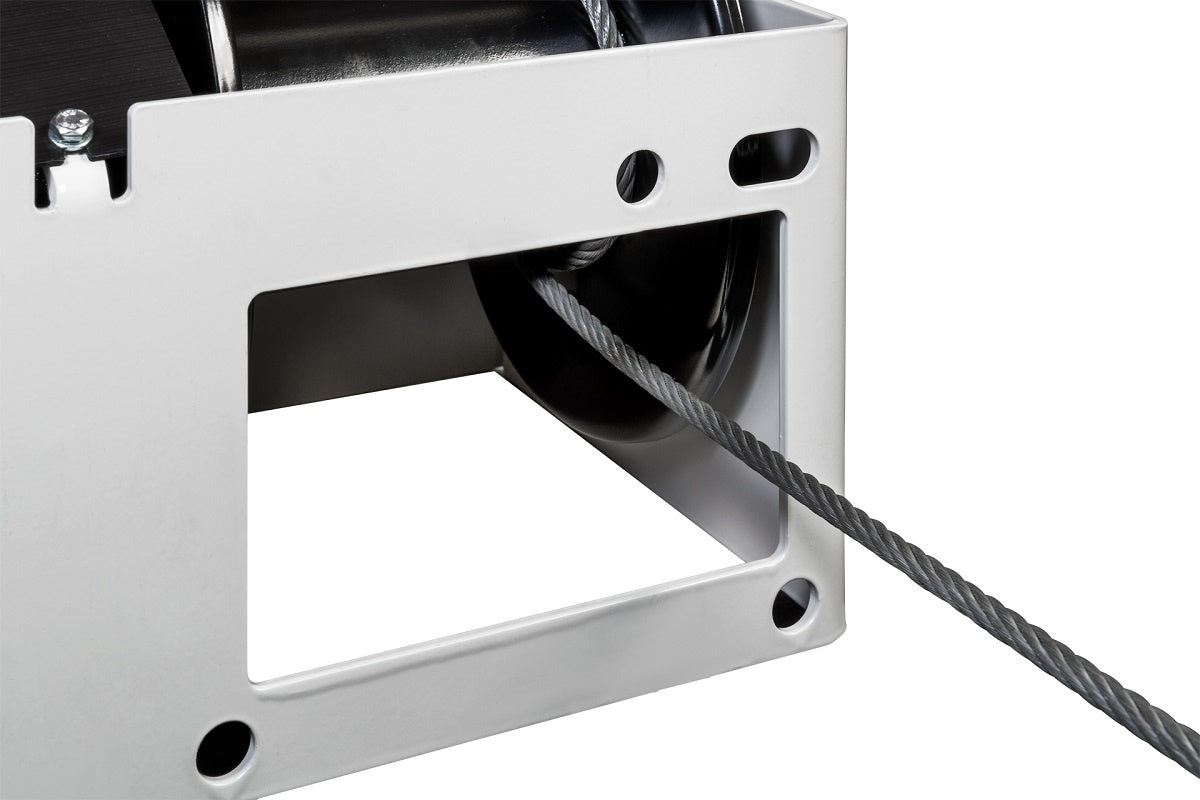 Wciągarka linowa ręczna GEBUWIN model WW, z przekładnią ślimakową, lakierowana GR