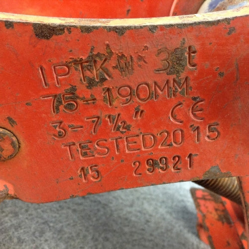 Uchwyt klamrowy do przenoszenia profili stalowych IPTKW - CROSBY