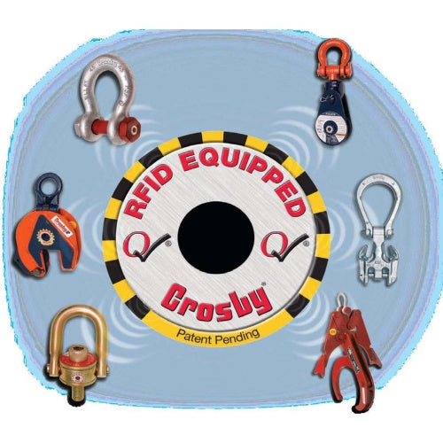 Uchwyt przegubowy do podnoszenia pionowego IPU10H - CROSBY do twardości blach 47Rc (450HB)