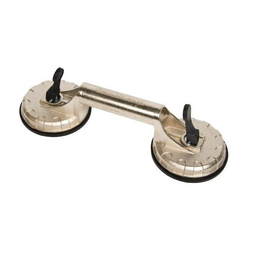 Uchwyt przyssawka aluminiowa, podwójna, nośność 80kg