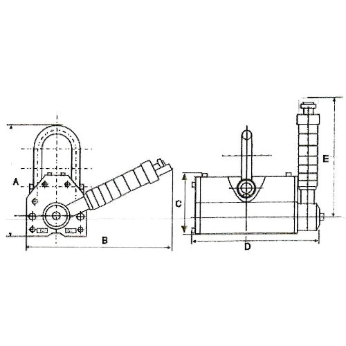 Uchwyt magnetyczny do podnoszenia PML