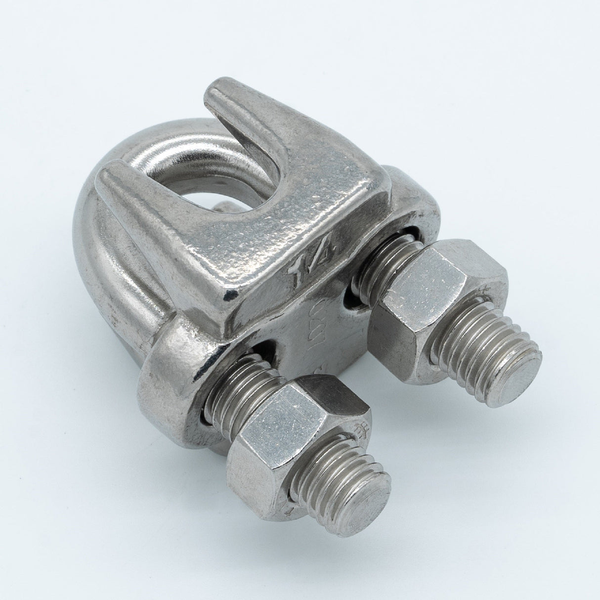 Zacisk kabłąnkowy nierdzewny AISI316 (A4)