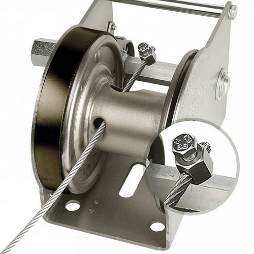 Wciągarka linowa ręczna TALBOT, typ AF, do ciągnięcia i podnoszenia, ocynk, bez liny