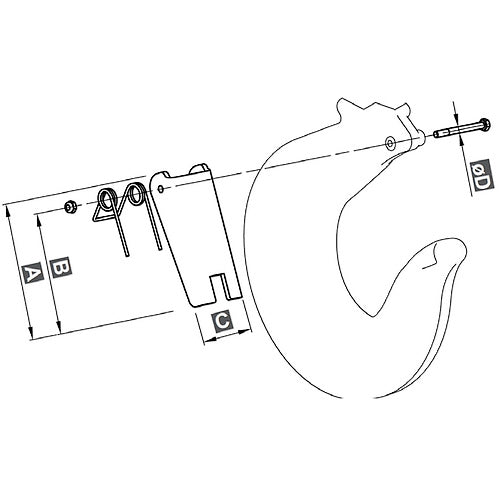 Zestaw naprawczy do haków SOCS i SGCS