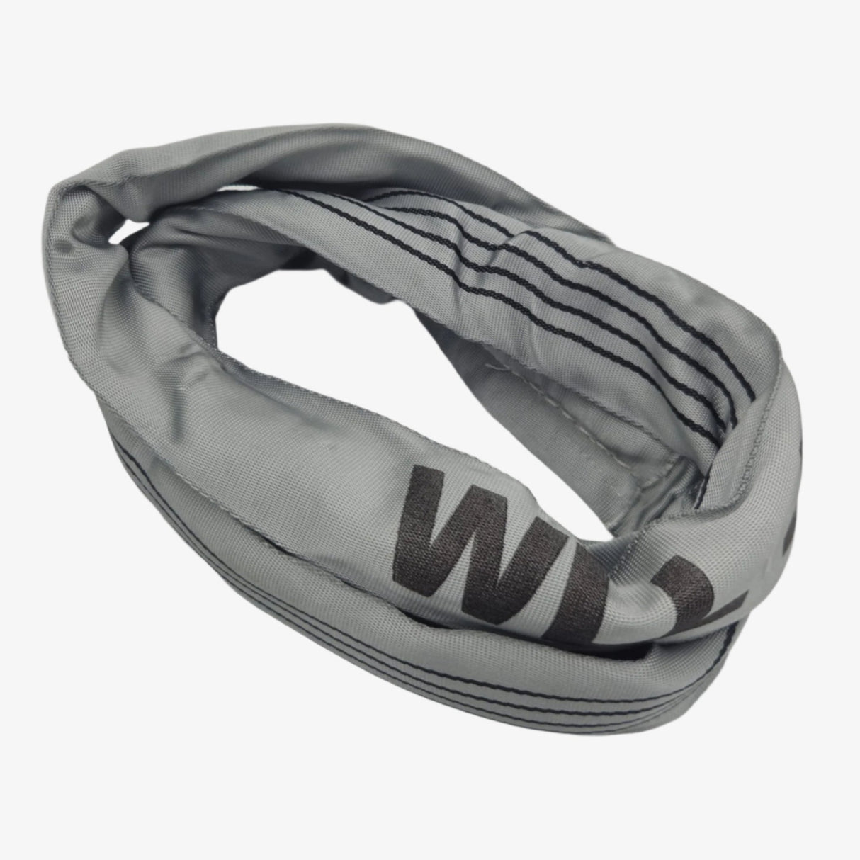 RSK 4000kg Zawiesie wężowe o obwodzie zamkniętym, wzmocnione, szare