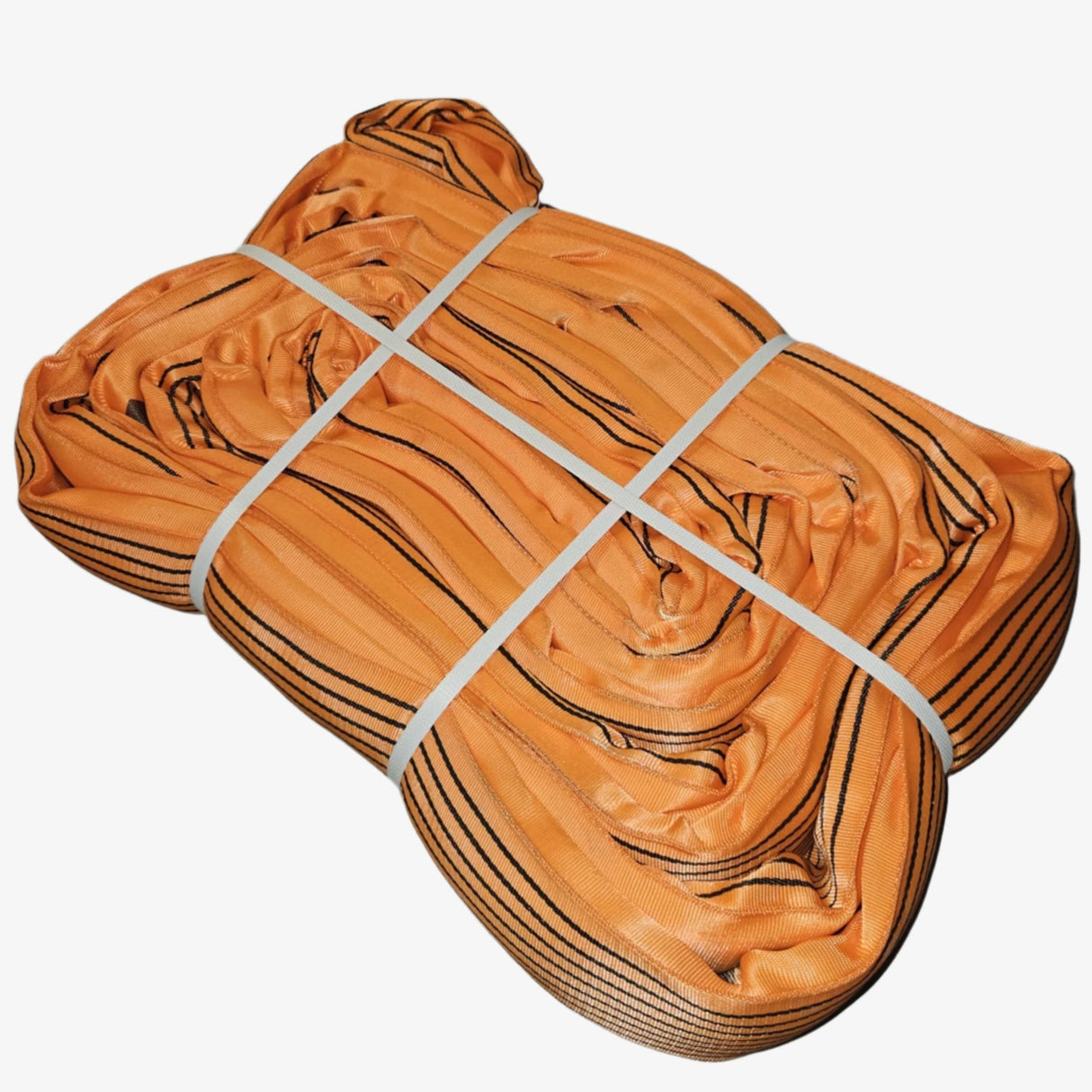 RSK 10000kg Zawiesie wężowe o obwodzie zamkniętym, wzmocnione, pomarańczowe