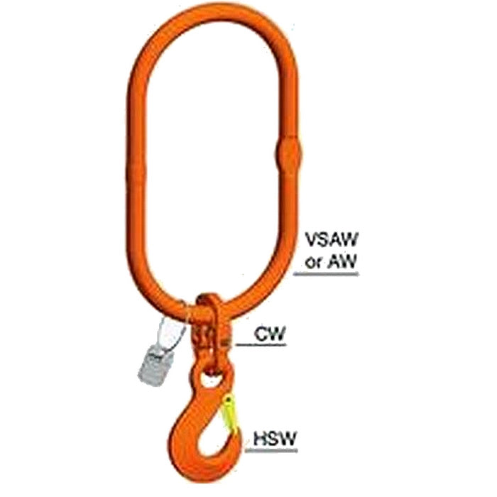 Ogniwo nośne przejściowe do haka pojedynczego ÜW 100