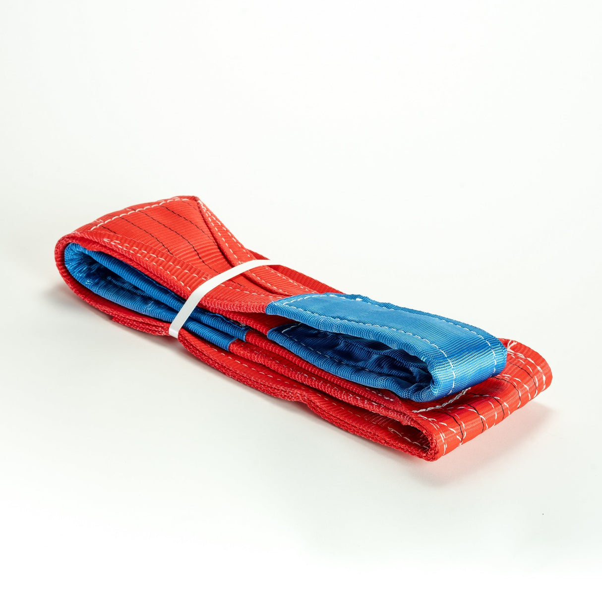 B2 5000kg Zawiesie pasowe zakończone pętlami czerwone, szerokość 150mm - FORANKRA