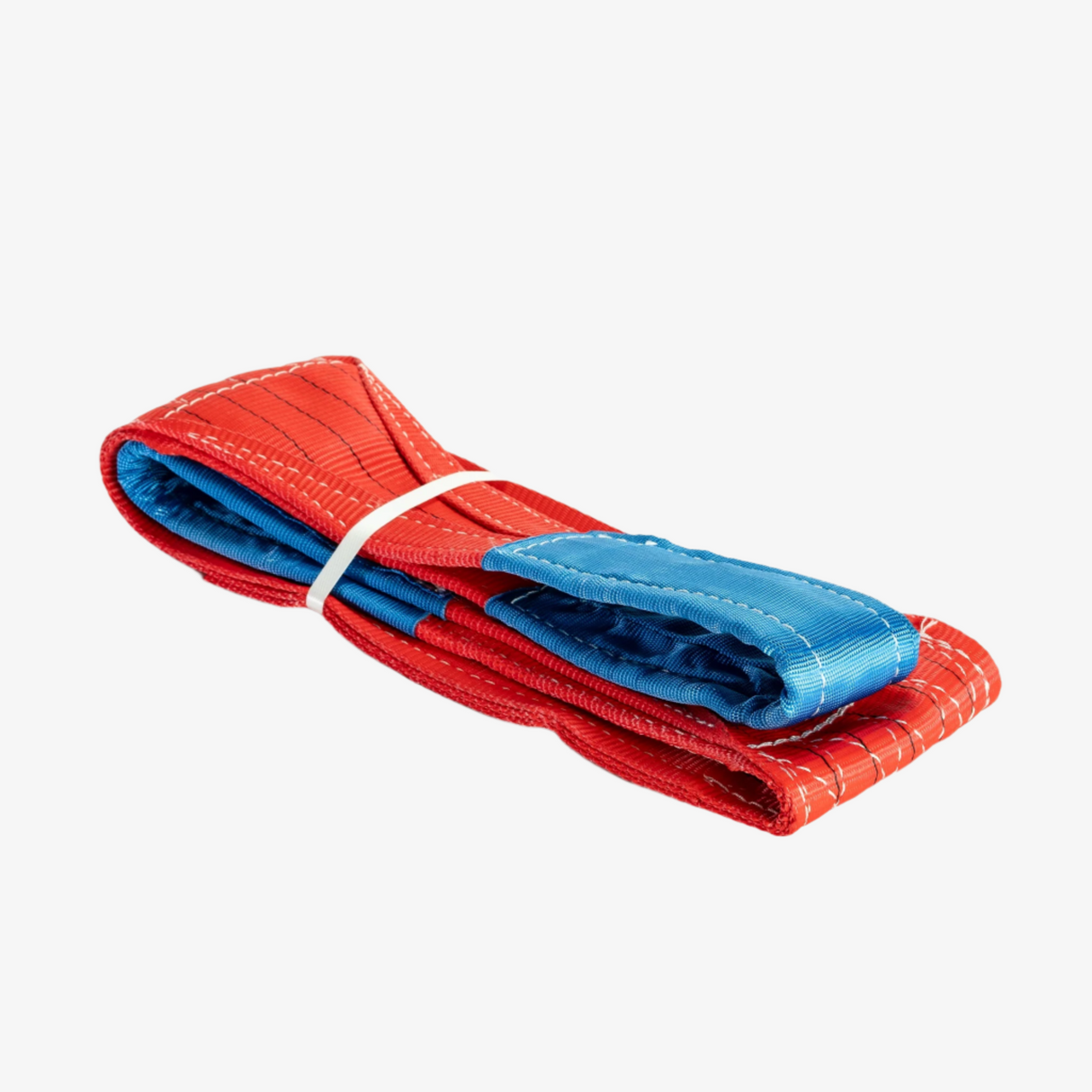 B2 5000kg Zawiesie pasowe zakończone pętlami czerwone, szerokość 150mm - FORANKRA