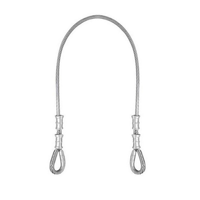 Wiązanie liną stalową oko-oko o średnicy 8mm, KRATOS
