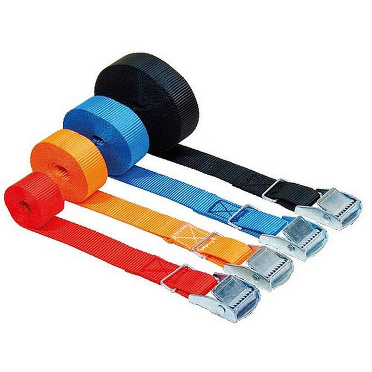 Pas zaciskowy typ 1001/K jednoczęściowy z klamrą 50mm LC 500daN kolor czarny