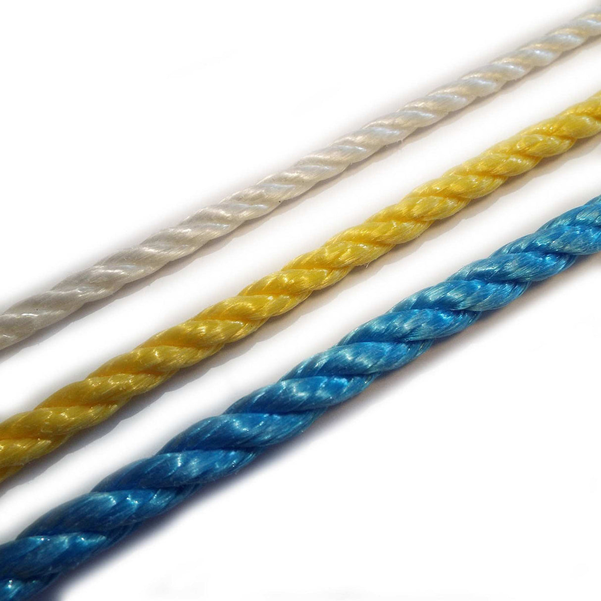 PP - Liny i sznury polipropylenowe skręcane bez rdzenia