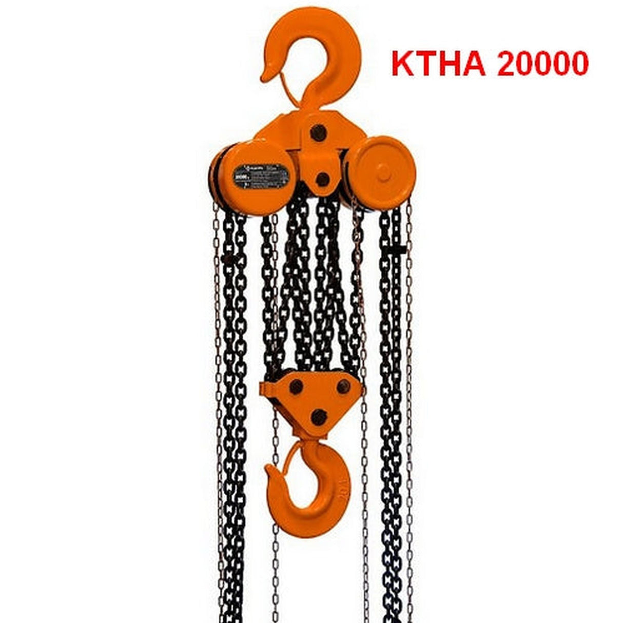 Wciągnik łańcuchowy ręczny typ KTHA 250 - 20000kg, HAKLIFT