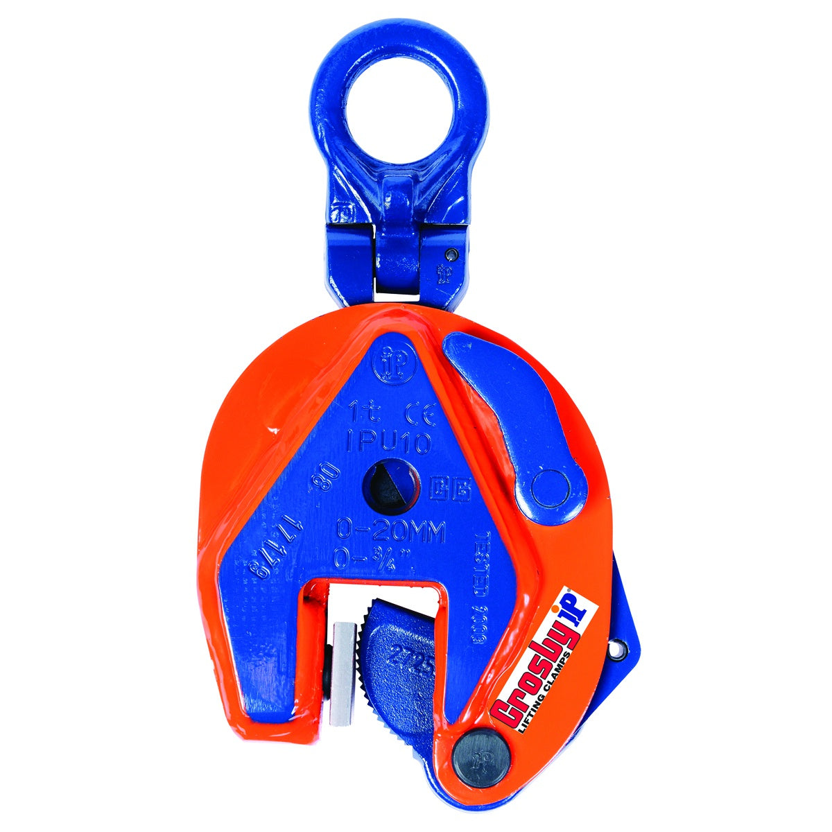 Uchwyt przegubowy do podnoszenia pionowego IPU10H - CROSBY do twardości blach 47Rc (450HB)