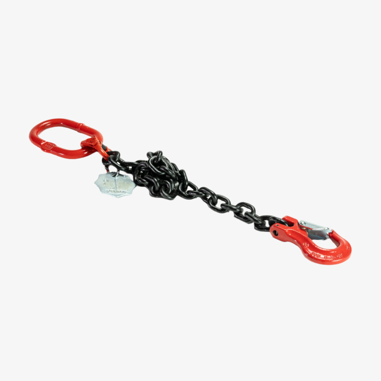 Zawiesie łańcuchowe 1-cięgnowe klasa 8, Ogniwo-Hak, średnica 16mm, nośność 8000kg
