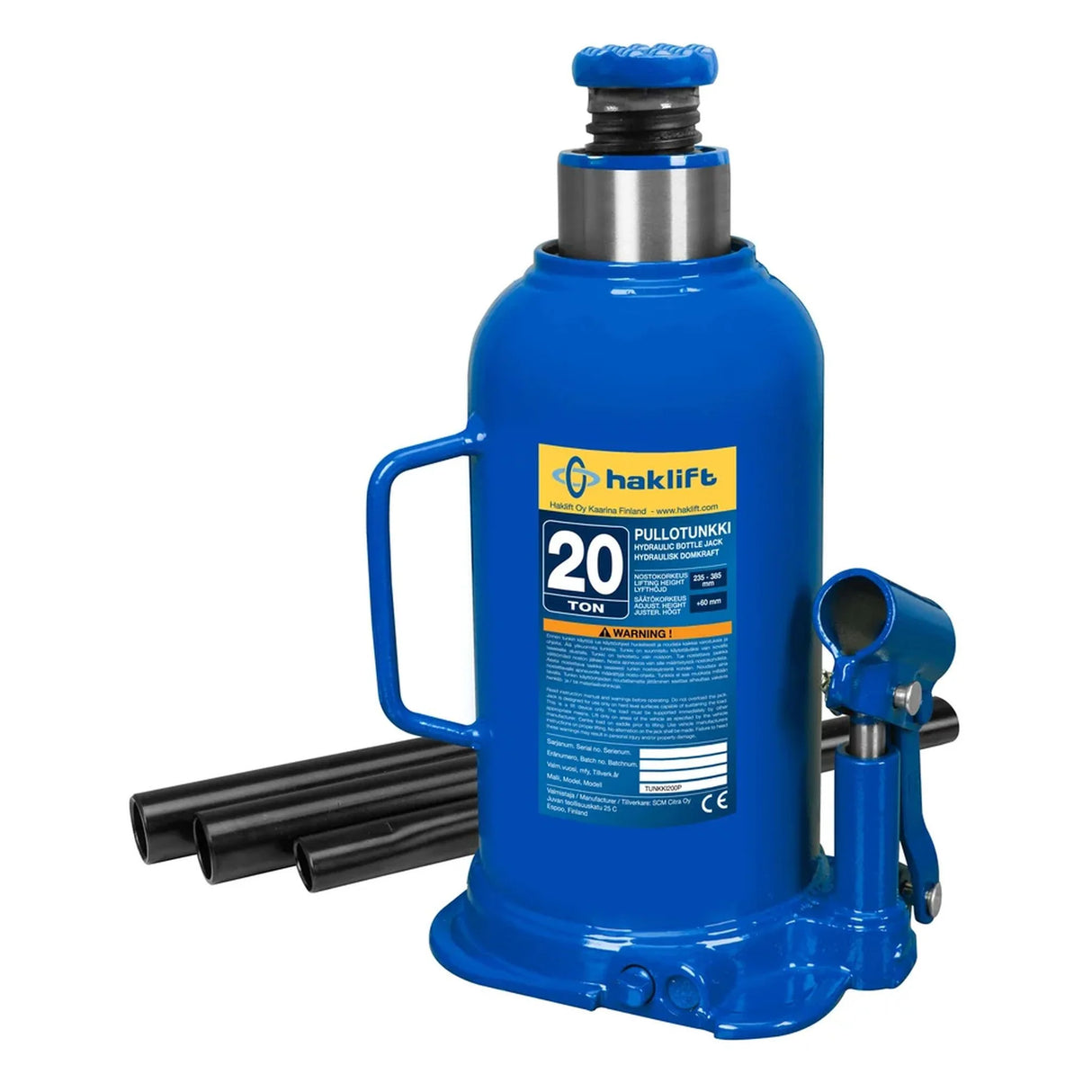 Podnośnik hydrauliczny butelkowy - HAKLIFT