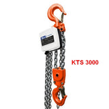 Wciągnik łańcuchowy ręczny typ MINI KTS 250 - 3000kg, HAKLIFT