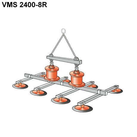 Samozasysający manipulator próżniowy VMS 2400