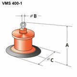 Próżniowy samozasysający manipulator VMS 400