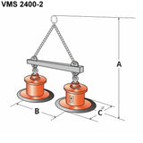 Samozasysający manipulator próżniowy VMS 2400