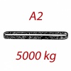 A2 5000kg Zawiesie pasowe bezkońcowe, szerokość 150mm czerwone - FORANKRA