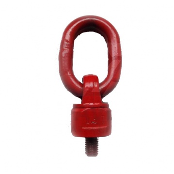 Śruba z uchem obrotowo uchylnym wkręcana, punkt mocujący, klasa 8, typ-430, czerwona