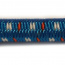 GumiFix - Lina gumowa 5mm,niebieskie z biało-czerwonymi vskażnikami