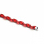 Łańcuch ubezpieczeniowy hartowany 8 x 120cm, ocynkowany - Czerwona osłona