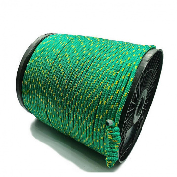 PP sznur ⌀5mm - szpula 300m, sila zrywająca 360kg, zielony