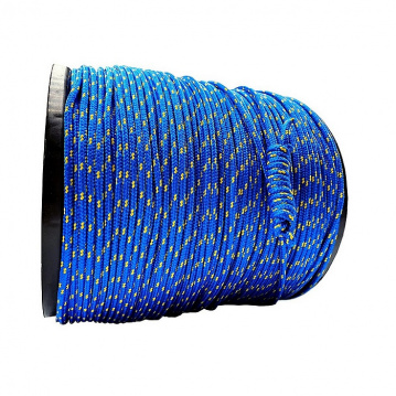 PP sznur ⌀4mm - szpula 400m, sila zrywająca 275kg, niebieski