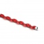 Łańcuch ubezpieczeniowy hartowany 8 x 90cm, ocynkowany - Czerwona osłona